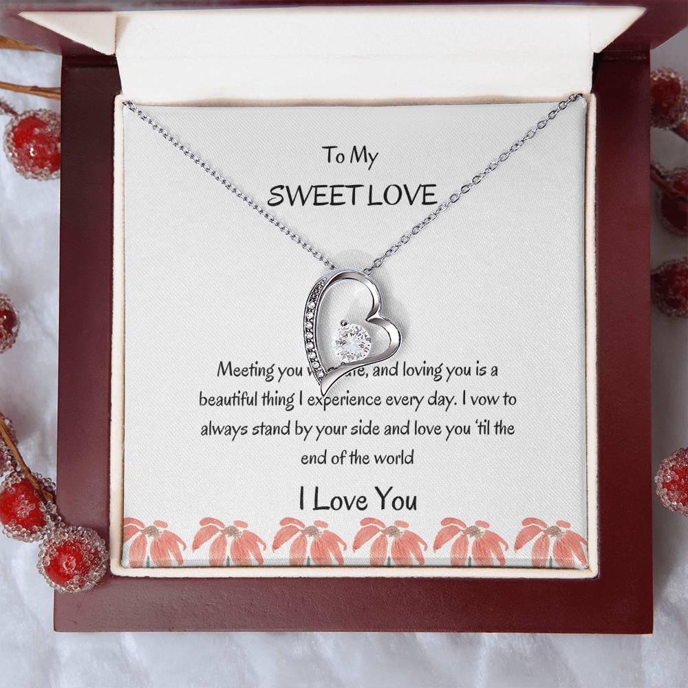 Forever Love Knot Necklace for Girlfriend | Timeless Gift for Her - SOUVMOUR