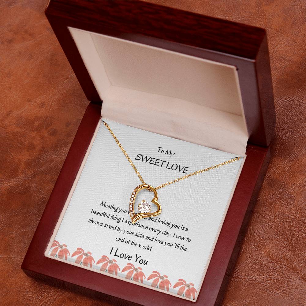 Forever Love Knot Necklace for Girlfriend | Timeless Gift for Her - SOUVMOUR