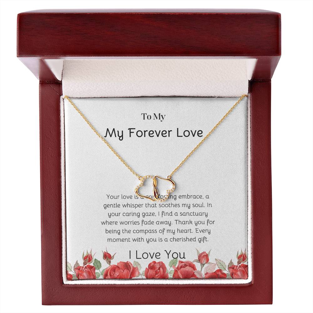 Girlfriend Necklace | Romantic Heart Pendant Gift for Her - SOUVMOUR