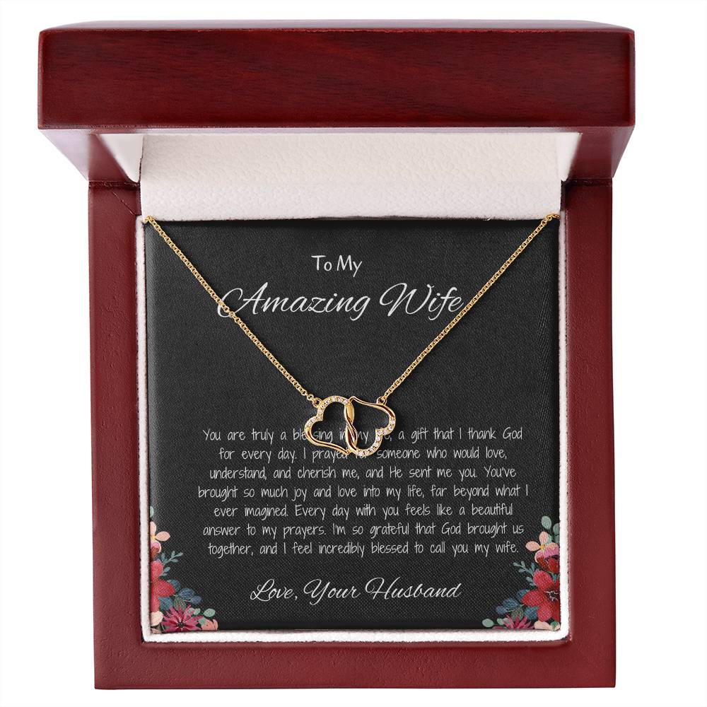 o My Amazing Wife - Elegant Everlasting Love Jewelry for Her