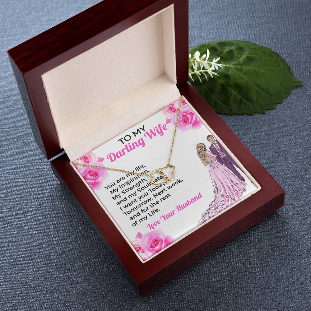 To My Darling Wife, My Life - Stunning Everlasting Love Jewelry for Wife