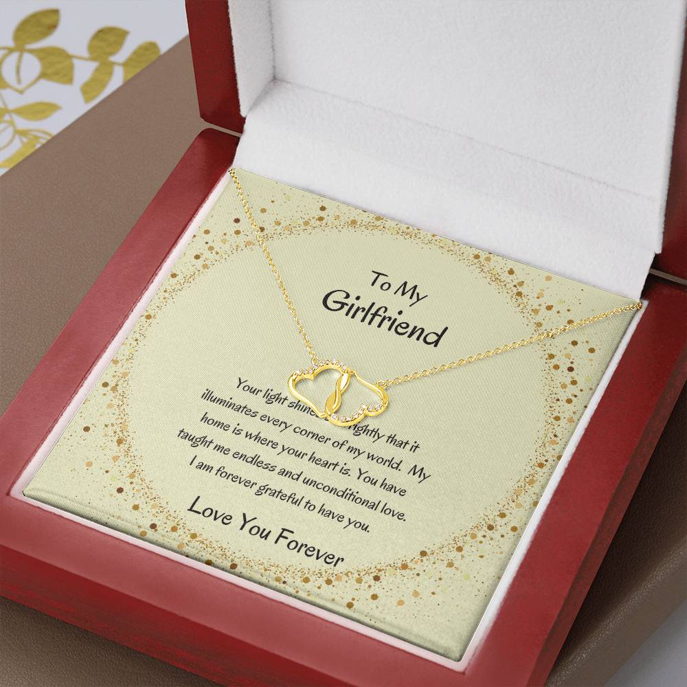 Heart Necklace for Her | Heart-Shaped Necklace for Girlfriend - SOUVMOUR