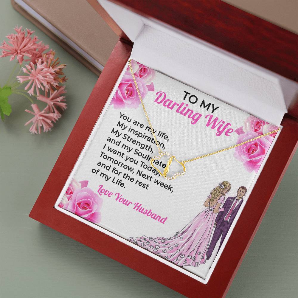 To My Darling Wife, My Life - Stunning Everlasting Love Jewelry for Wife