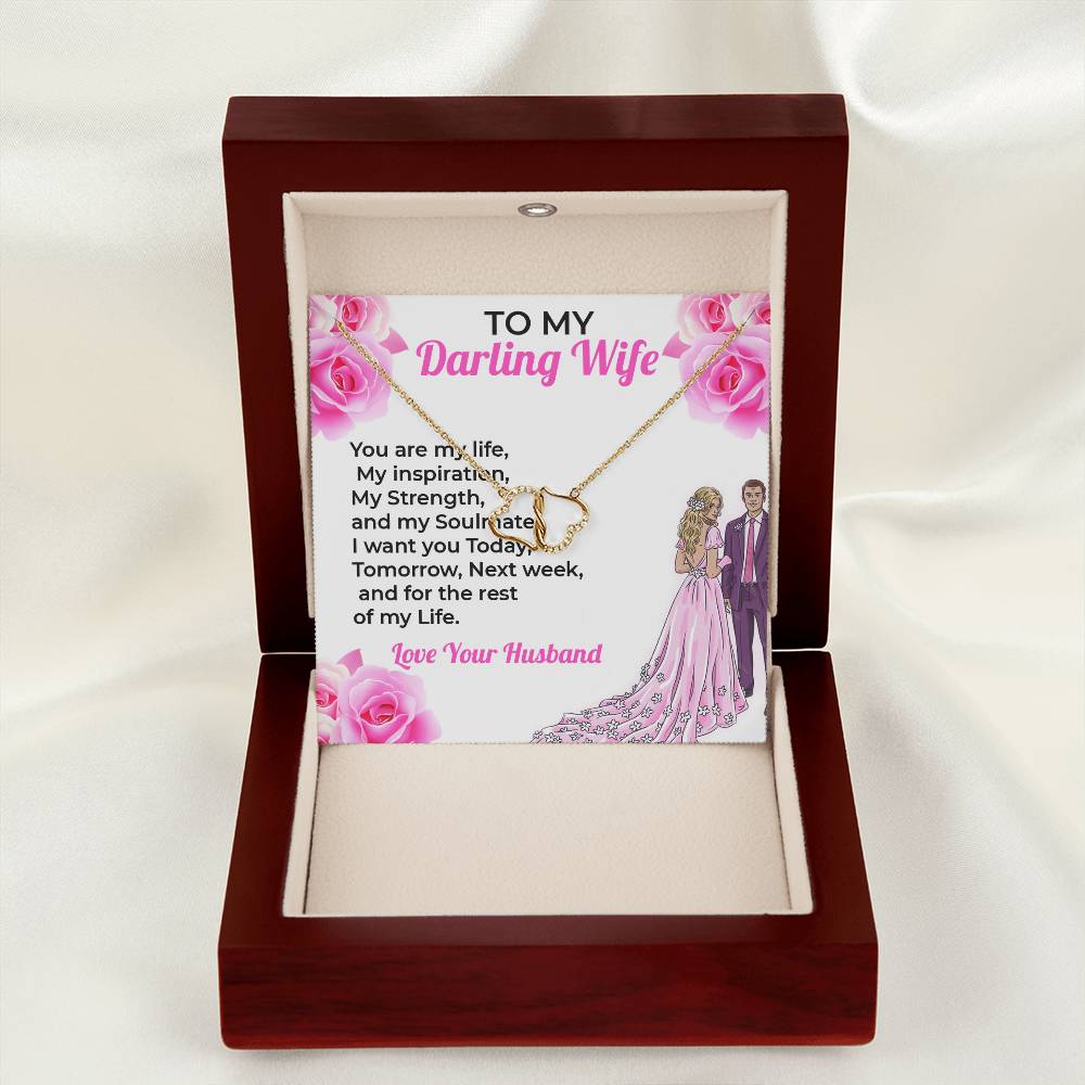 To My Darling Wife, My Life - Stunning Everlasting Love Jewelry for Wife
