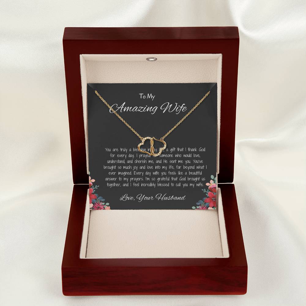 o My Amazing Wife - Elegant Everlasting Love Jewelry for Her
