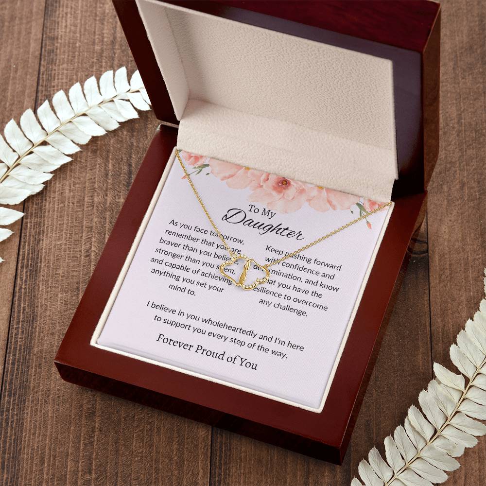 To My Daughter - Everlasting Love Necklace | Unbreakable Bond Gift