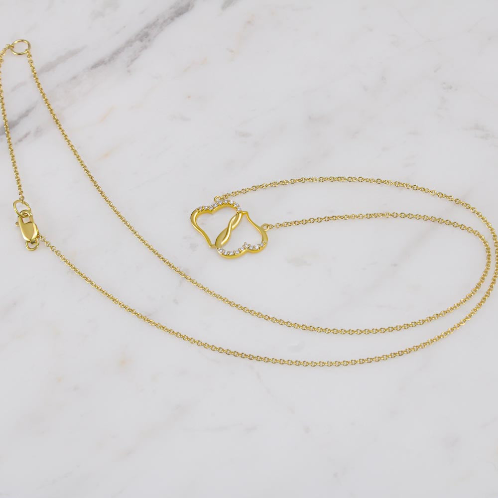 To My Little Adventurer - From Aunt to Niece The Everlasting Love Necklace - SOUVMOUR