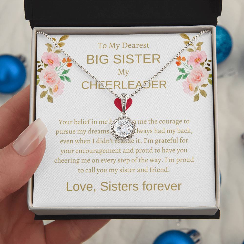 To My Dearest Big Sister – Eternal Hope Necklace | A Precious Gift to Show Endless Gratitude