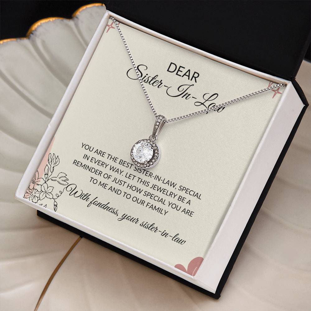 To My Dear Sister-in-law | Eternal Hope Necklace | Heartfelt Jewelry Gift For Sister-in-Law