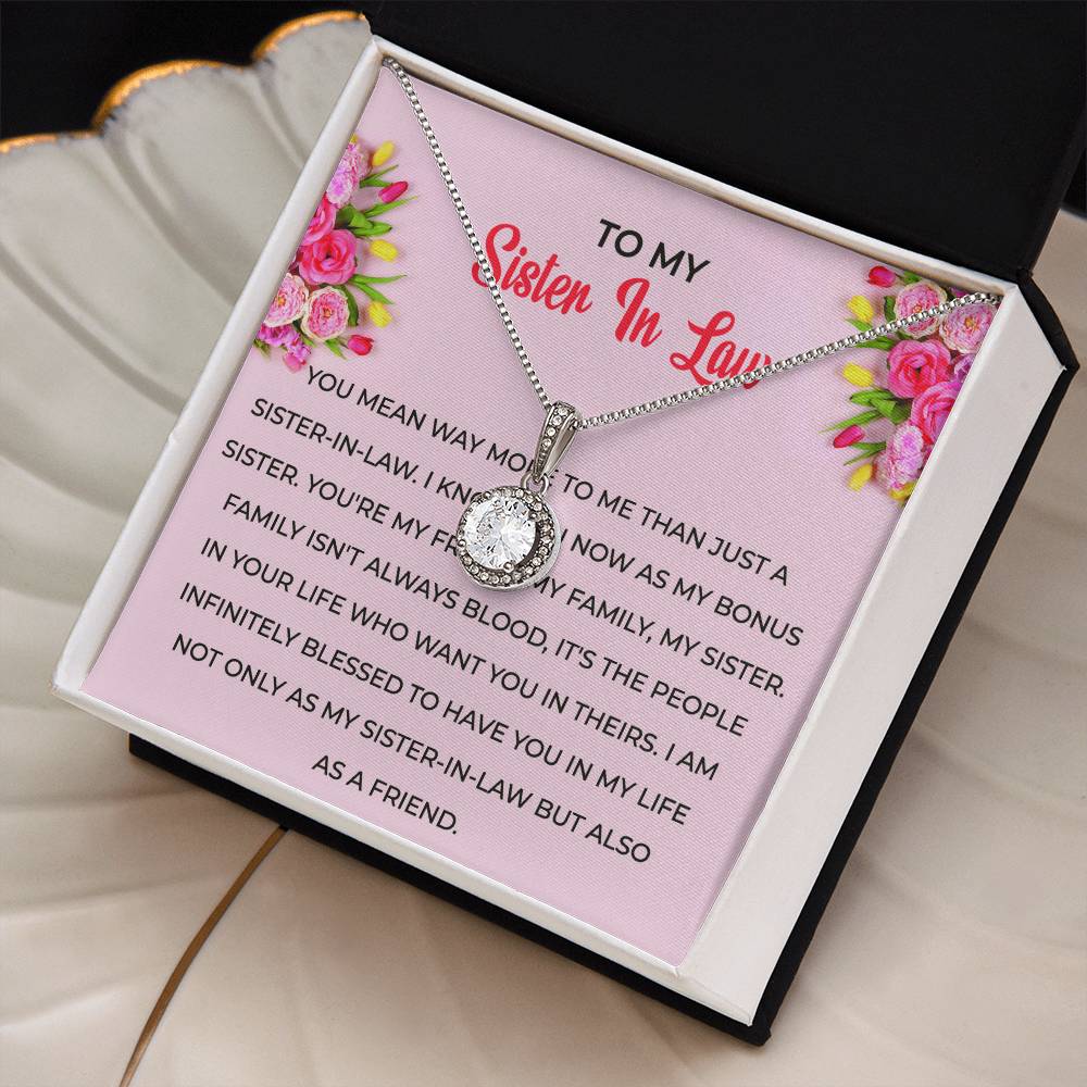 To My Sister-in-law | Eternal Hope Necklace | Timeless Gift of Deep Connection