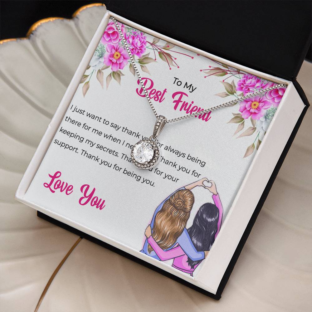 To My Lifetime Best Friend - Eternal Hope Necklace | Best Friend Friendship Gift