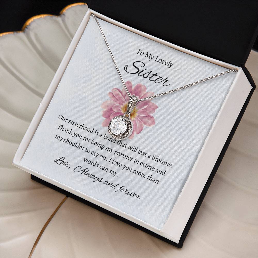 To My Beautiful Sister – Eternal Hope Necklace | A Timeless Gift For A Cherished Sister