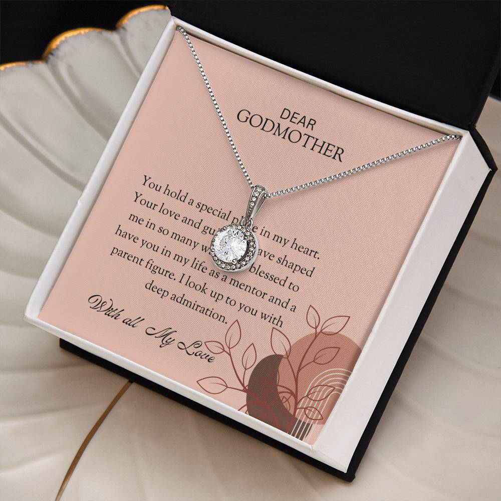 Special Gift for My Godmother, Eternal Hope Pendant | Godmother Necklace (Necklace Only)