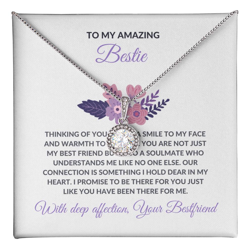 To My Amazing Best Friend - Eternal Hope Necklace | Gift for Best Friend