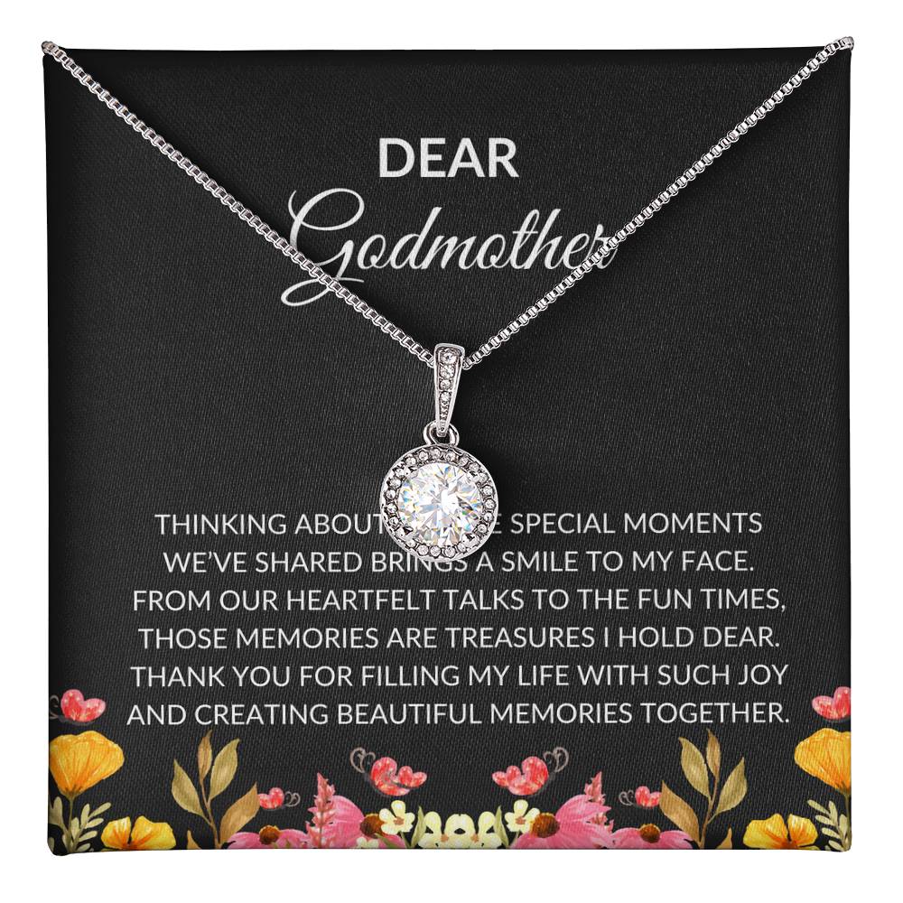 For My Dear Godmother, Eternal Hope Pendant | Godmother Necklace (Necklace Only)