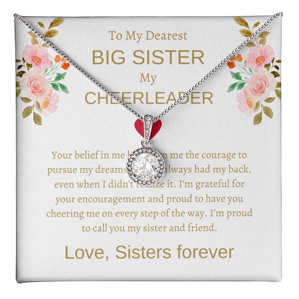 To My Dearest Big Sister – Eternal Hope Necklace | A Precious Gift to Show Endless Gratitude