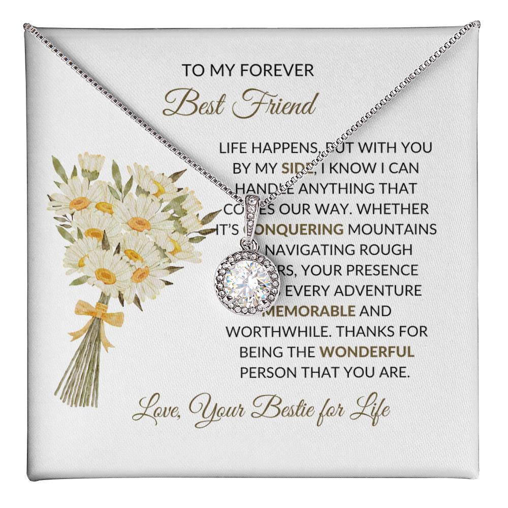 To My Forever Best Friend - Eternal Hope Necklace | Gift for Best Friend
