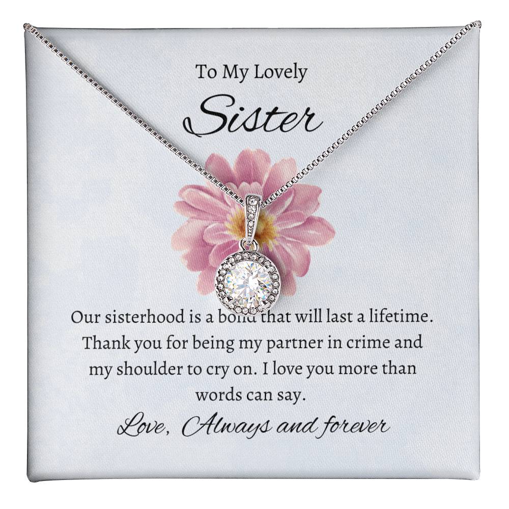 To My Beautiful Sister – Eternal Hope Necklace | A Timeless Gift For A Cherished Sister