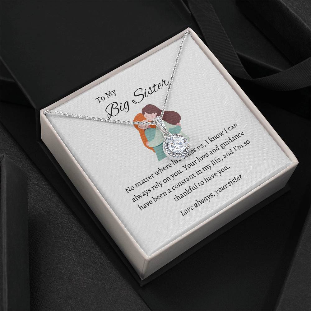 For My Wonderful Big Sister – Eternal Hope Necklace | A Beautiful Reminder of Endless Love