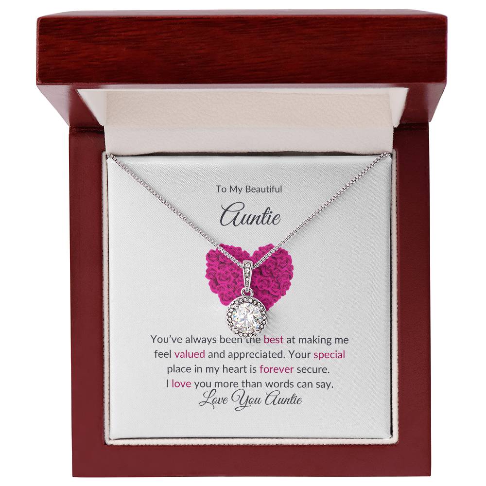 To My Aunt Eternal Hope Necklace | Special Jewelry Gift For Aunt - SOUVMOUR