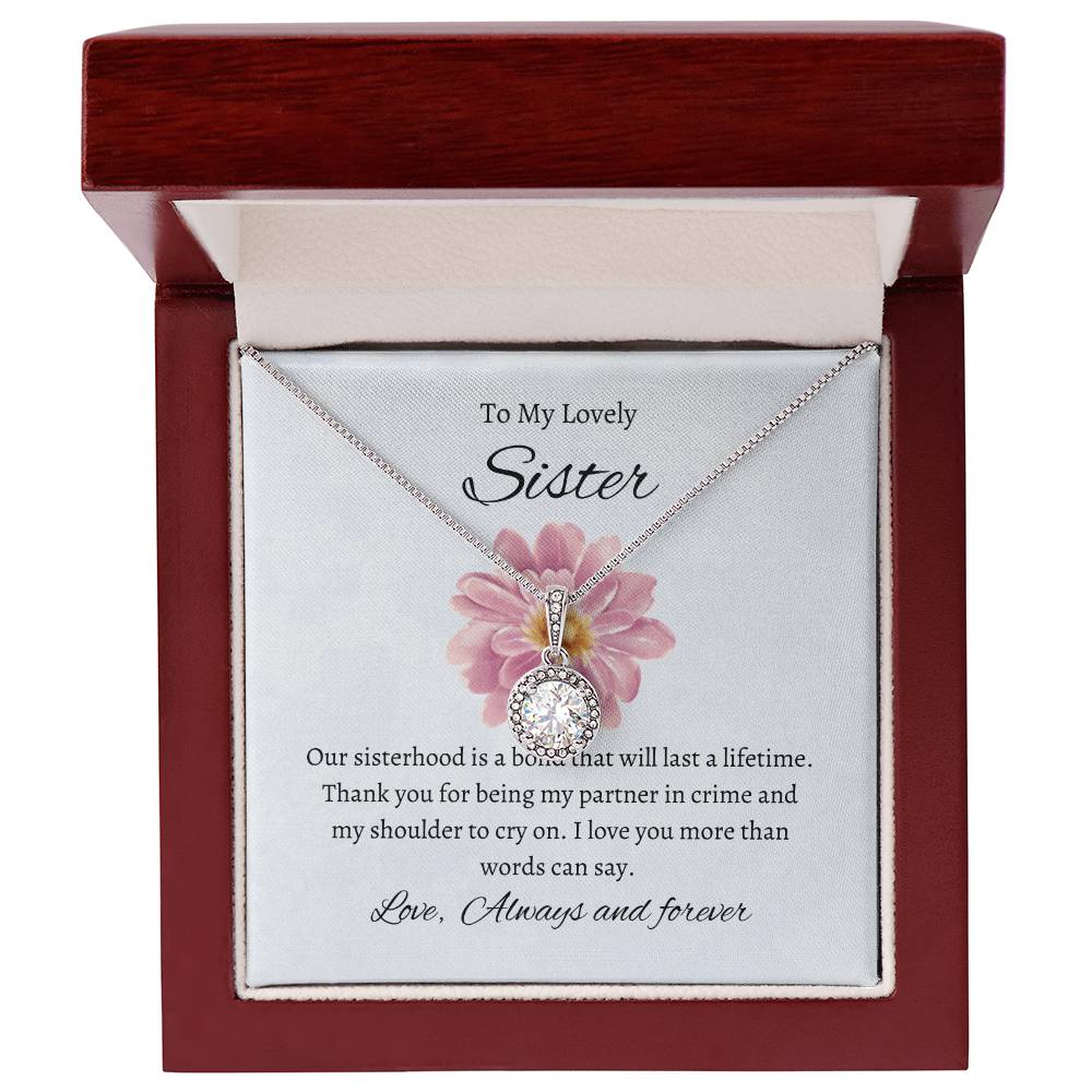 To My Beautiful Sister – Eternal Hope Necklace | A Timeless Gift For A Cherished Sister