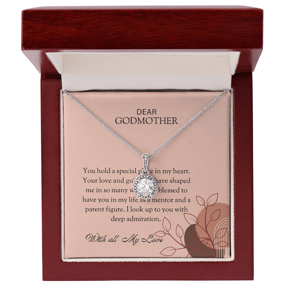 Special Gift for My Godmother, Eternal Hope Pendant | Godmother Necklace (Necklace Only)