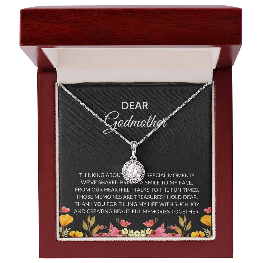 For My Dear Godmother, Eternal Hope Pendant | Godmother Necklace (Necklace Only)