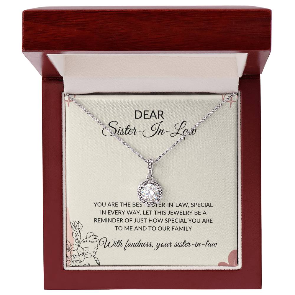 To My Dear Sister-in-law | Eternal Hope Necklace | Heartfelt Jewelry Gift For Sister-in-Law