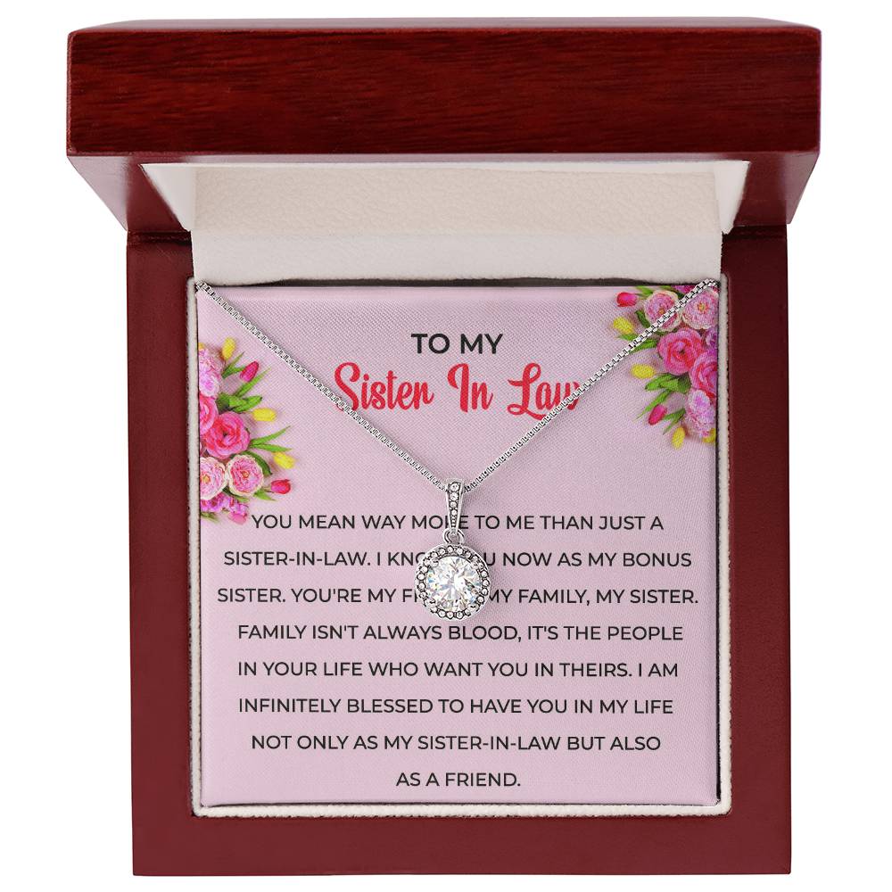 To My Sister-in-law | Eternal Hope Necklace | Timeless Gift of Deep Connection