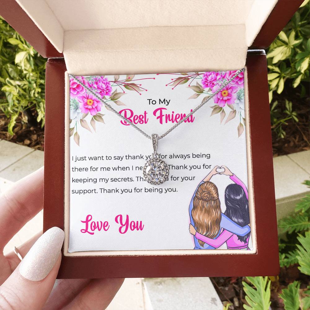 To My Lifetime Best Friend - Eternal Hope Necklace | Best Friend Friendship Gift