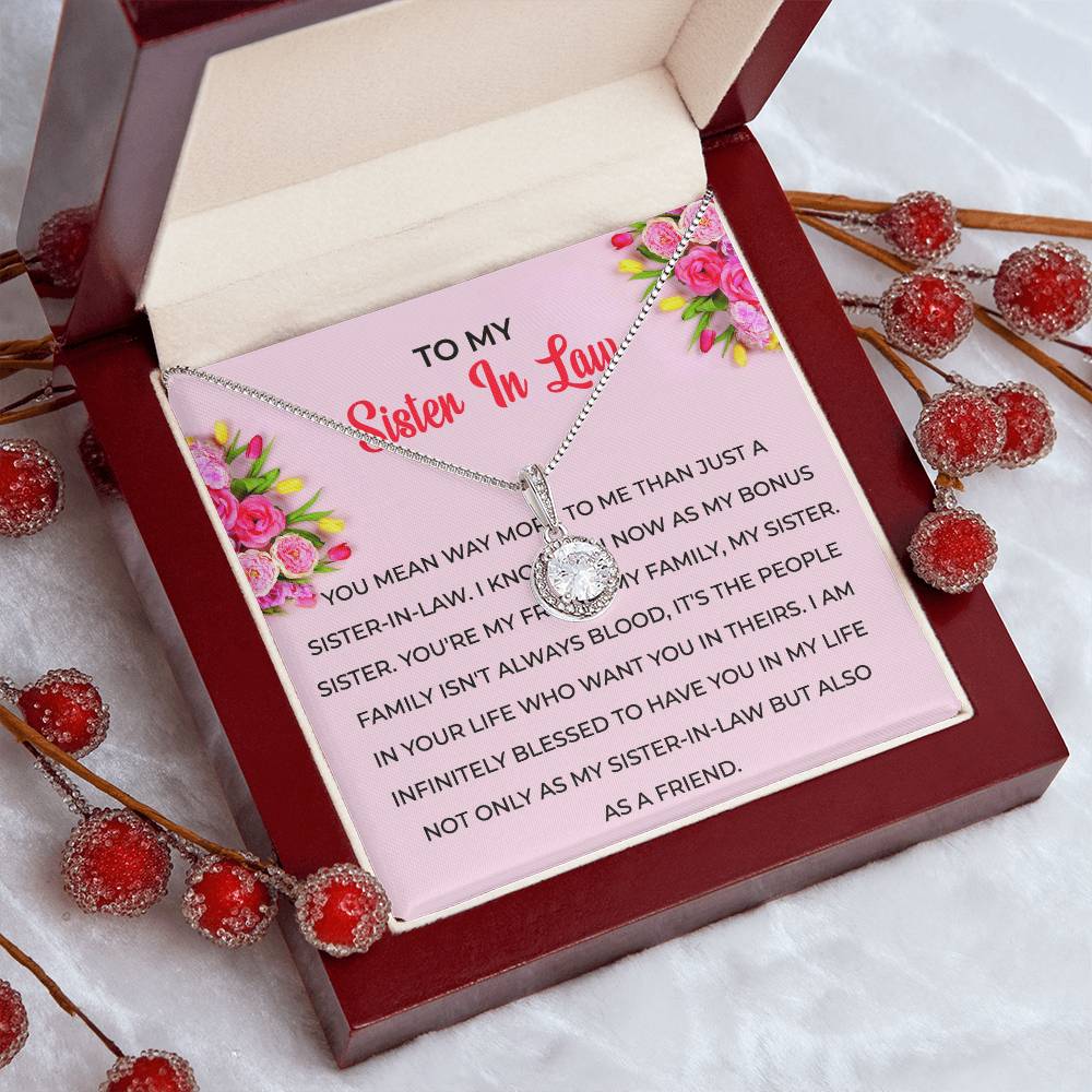 To My Sister-in-law | Eternal Hope Necklace | Timeless Gift of Deep Connection