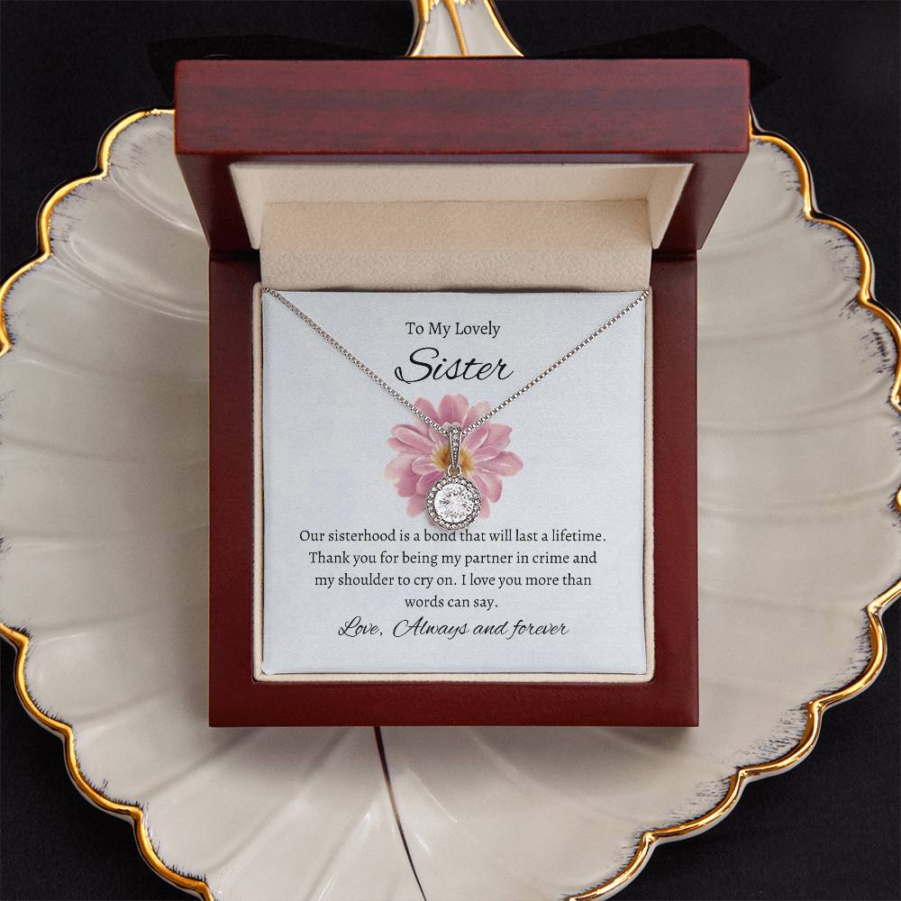 To My Beautiful Sister – Eternal Hope Necklace | A Timeless Gift For A Cherished Sister