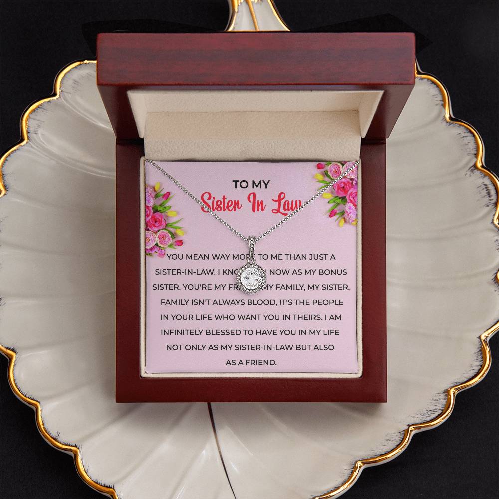 To My Sister-in-law | Eternal Hope Necklace | Timeless Gift of Deep Connection