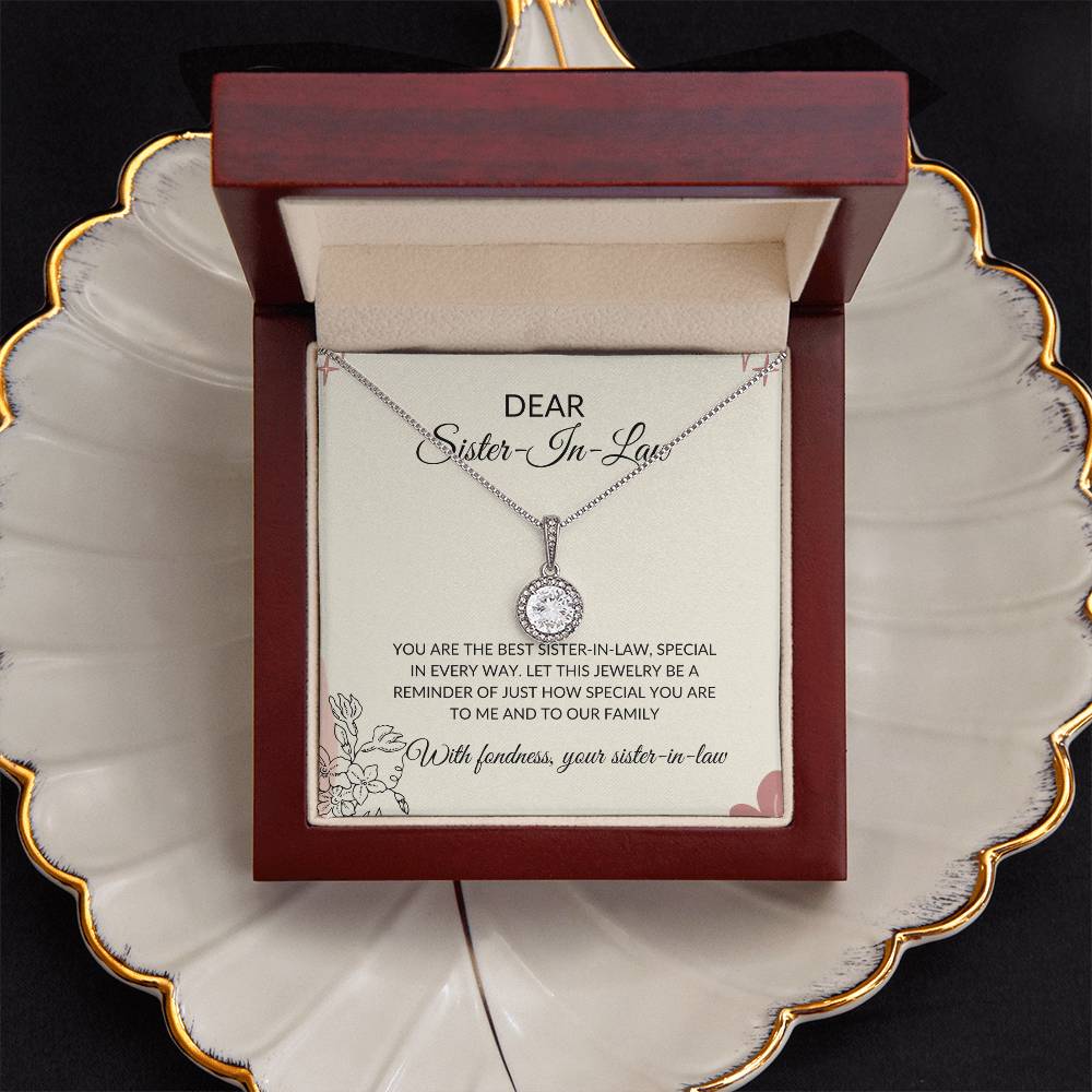 To My Dear Sister-in-law | Eternal Hope Necklace | Heartfelt Jewelry Gift For Sister-in-Law