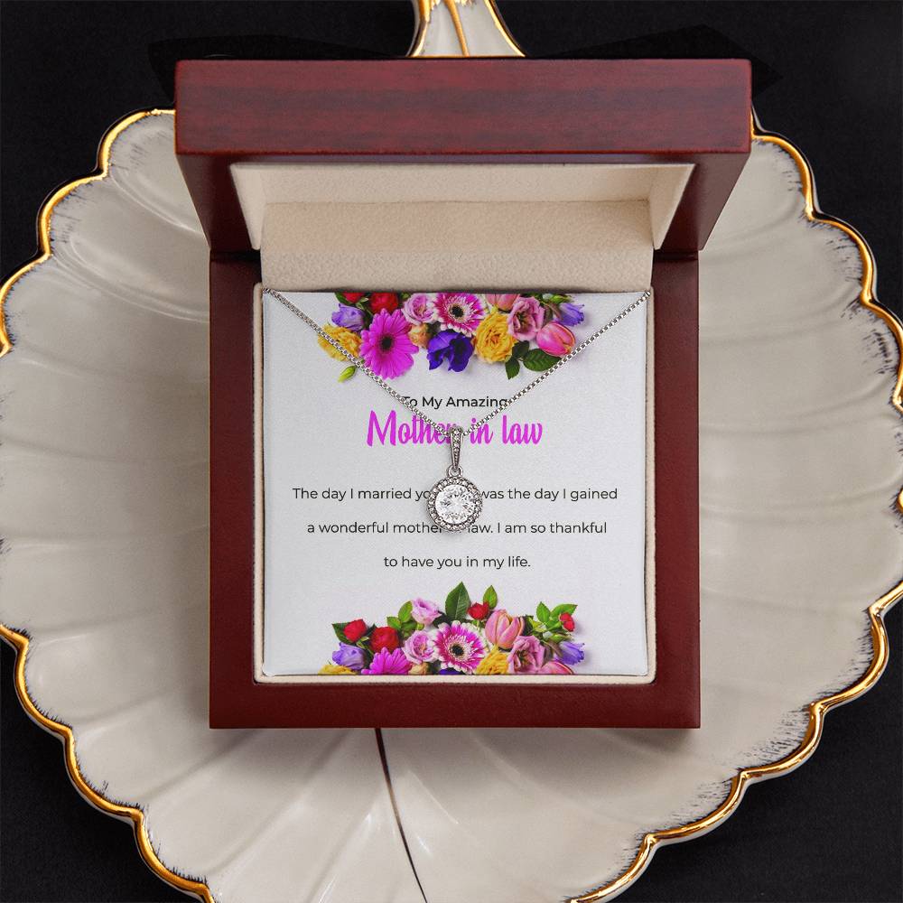 To My Amazing Mother-in-law, Eternal Hope Necklace | Mother-in-law Gift