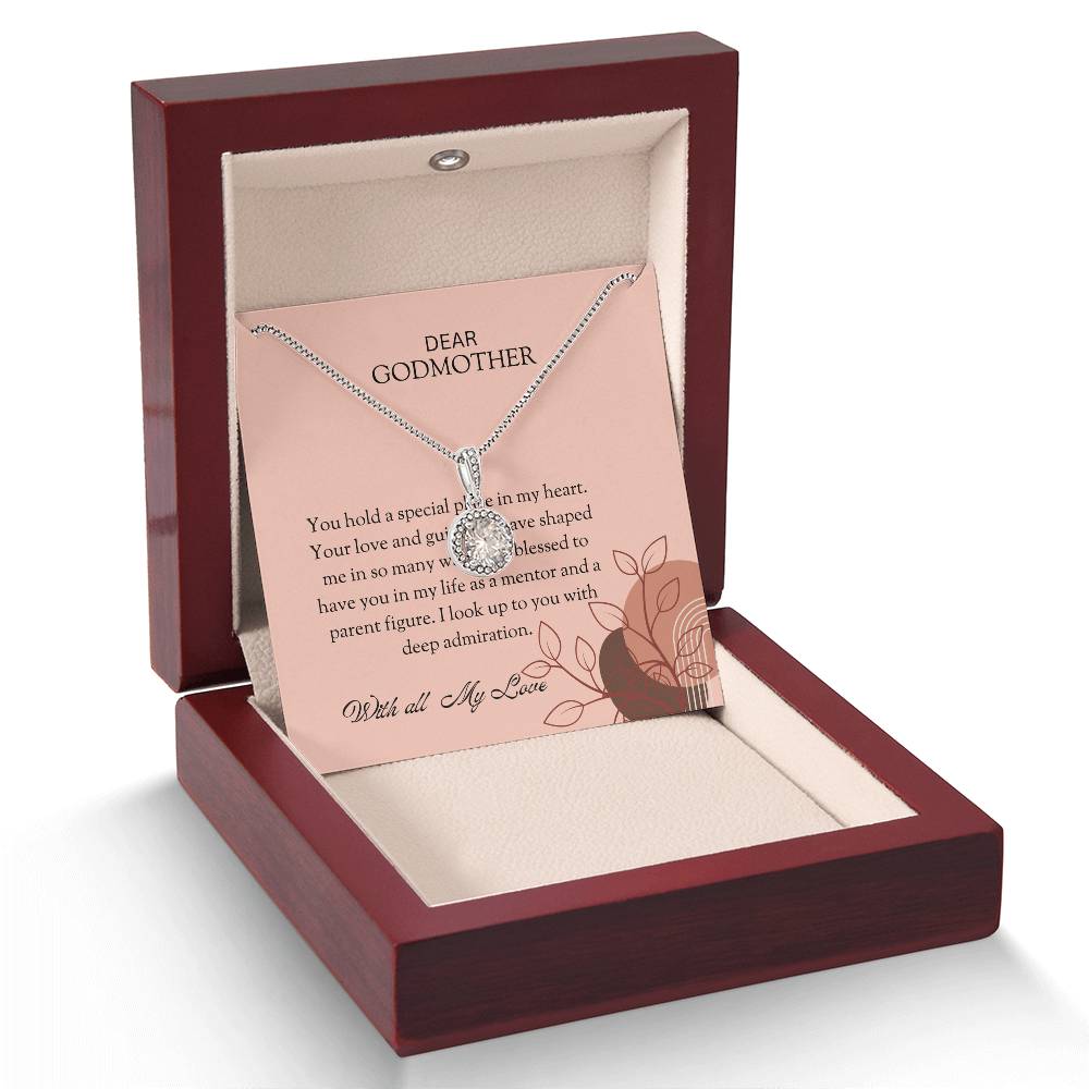 Special Gift for My Godmother, Eternal Hope Pendant | Godmother Necklace (Necklace Only)
