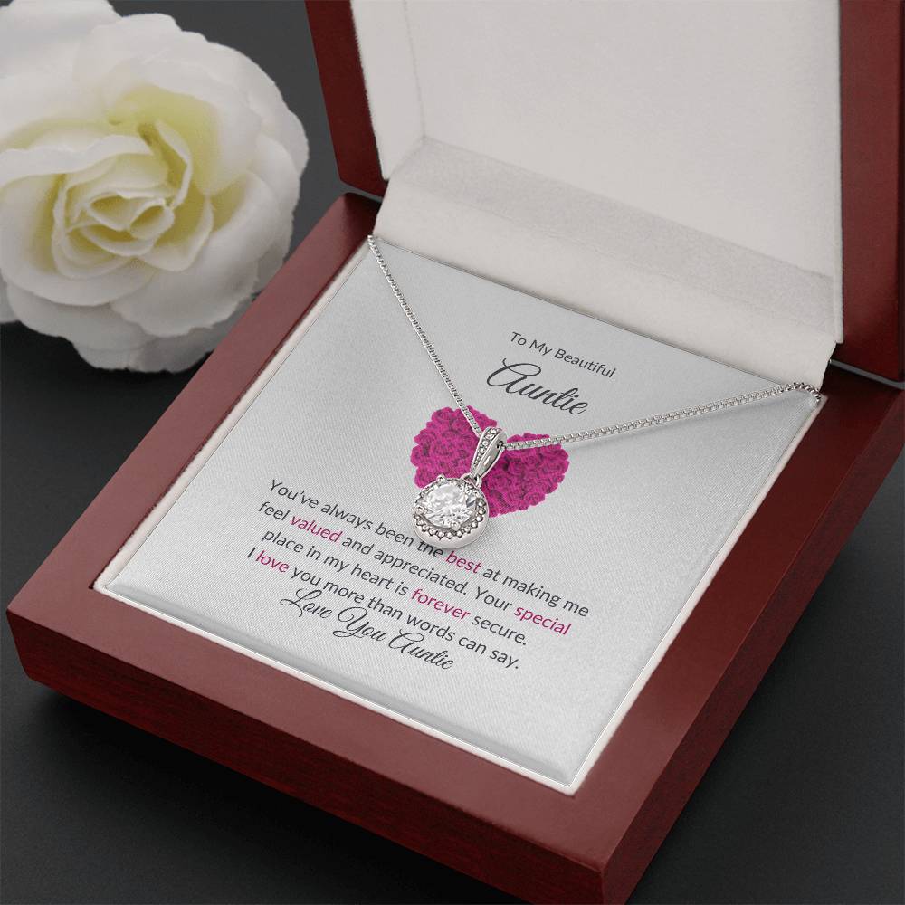 To My Aunt Eternal Hope Necklace | Special Jewelry Gift For Aunt - SOUVMOUR
