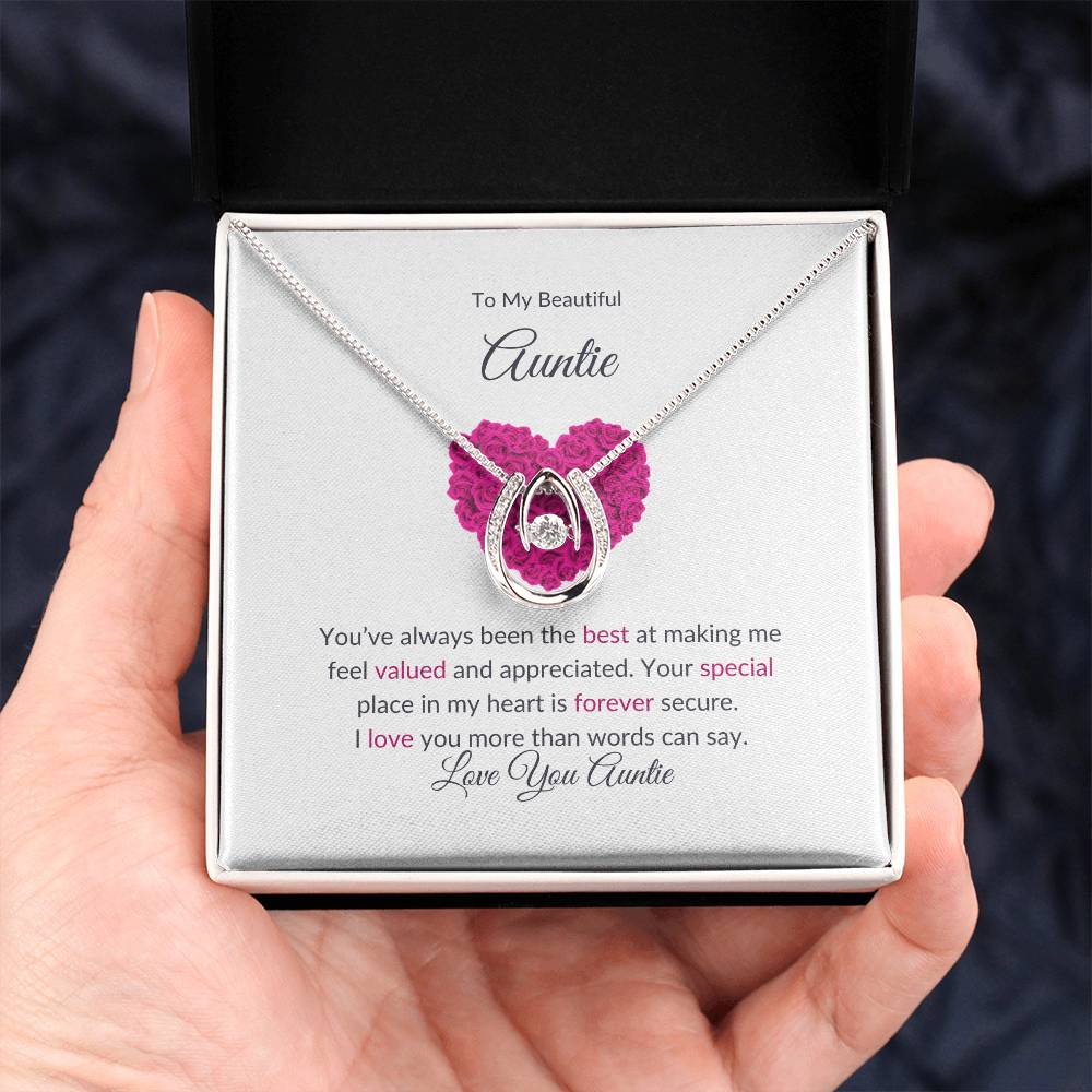 To My Aunt Necklace – Heartfelt Necklace | A Grateful Gift for a Special Aunt - SOUVMOUR