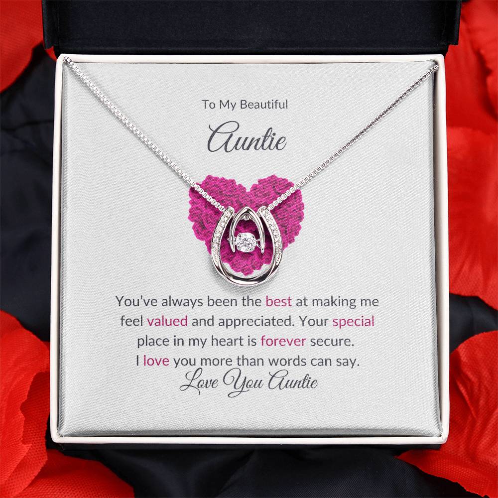 To My Aunt Necklace – Heartfelt Necklace | A Grateful Gift for a Special Aunt - SOUVMOUR