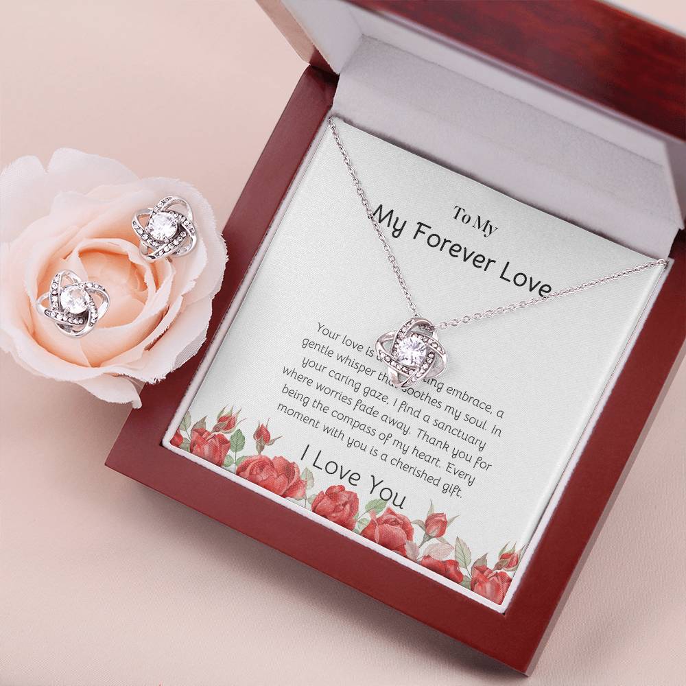 Forever Love Knot Necklace | Romantic Gift for Her and Girlfriend - SOUVMOUR