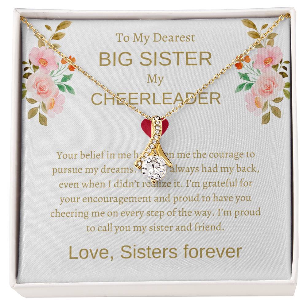 For My Beloved Big Sister – Alluring Beauty Necklace Gift | A Gorgeous Keepsake to Cherish Forever