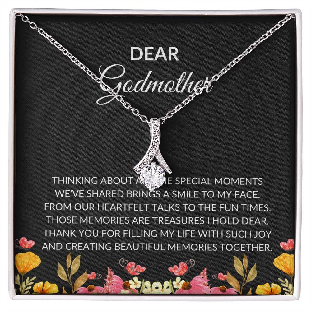 For My Dear Godmother, Alluring Beauty Necklace (Yellow & White Gold Variants) | Godmother Necklace (Necklace Only)