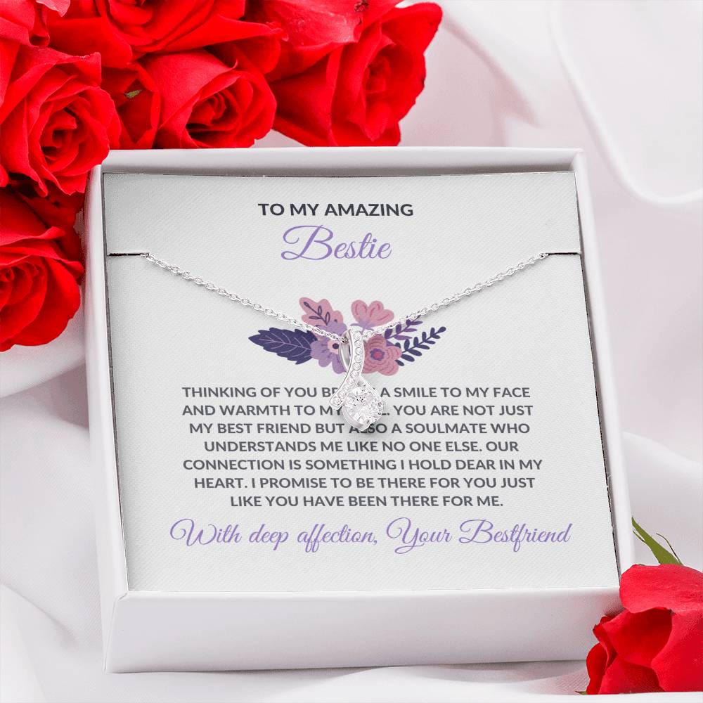 To My Amazing Best Friend - Beauty Necklace | Gift for Best Friend | Friendship Gift