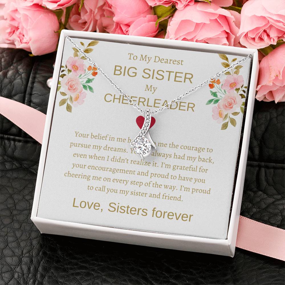 For My Beloved Big Sister – Alluring Beauty Necklace Gift | A Gorgeous Keepsake to Cherish Forever