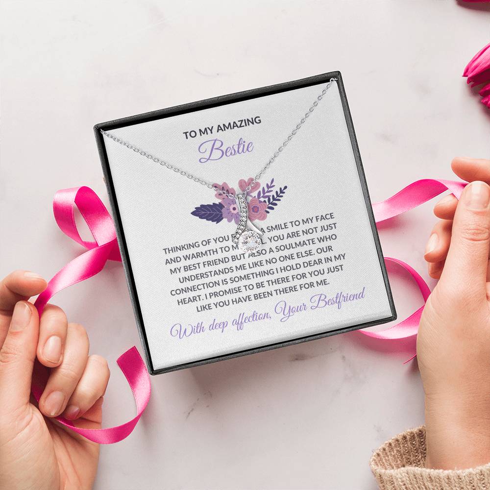 To My Amazing Best Friend - Beauty Necklace | Gift for Best Friend | Friendship Gift