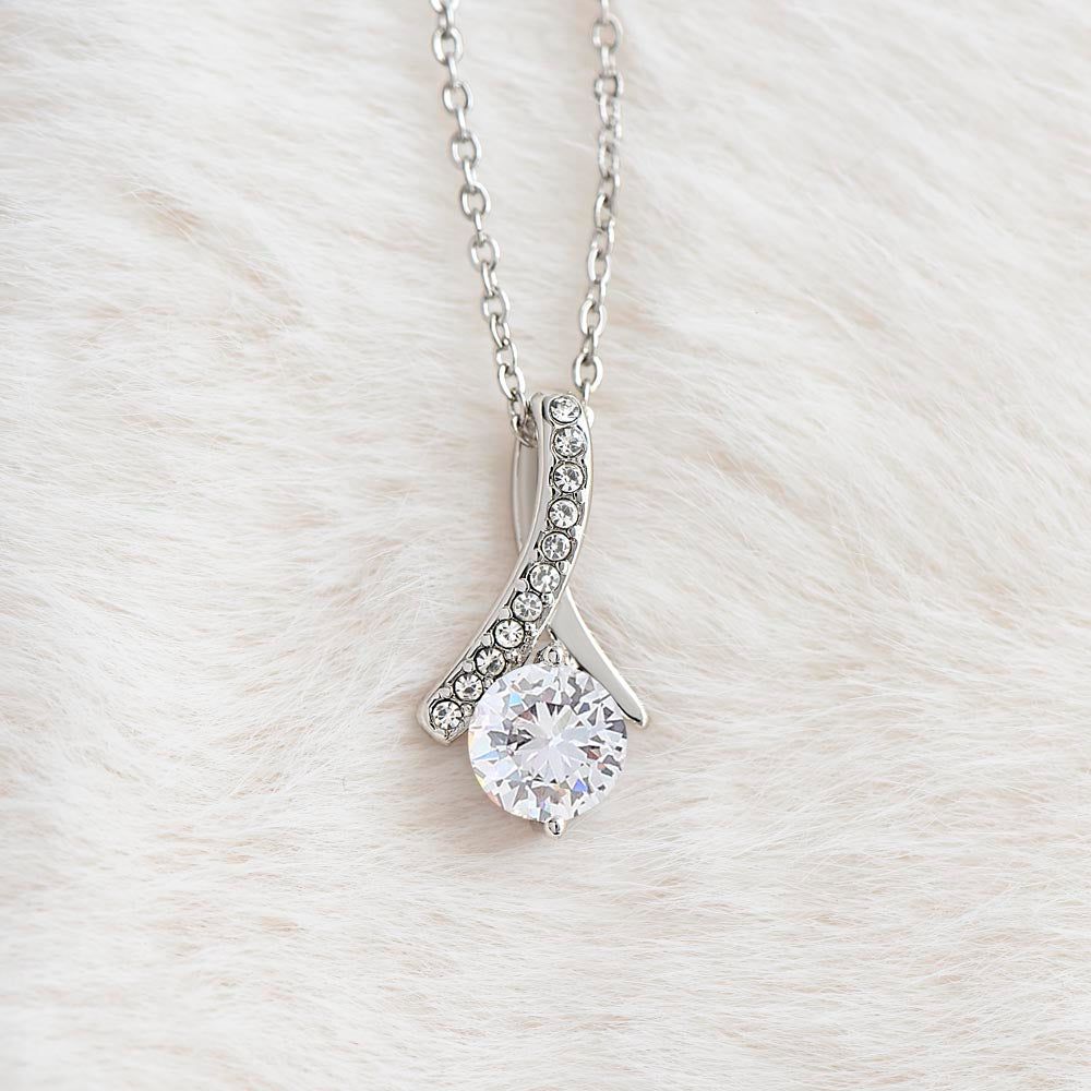 To My Cherished Mother-in-law, Alluring Beauty Necklace | Mother-in-law Gift