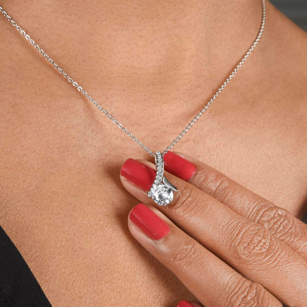 To My Godmother, Alluring Beauty Necklace (Yellow & White Gold Variants) | Godmother Necklace (Necklace Only)