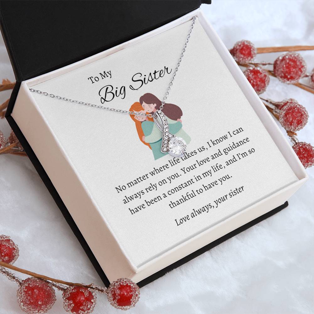To My Incredible Big Sister – Alluring Beauty Necklace |