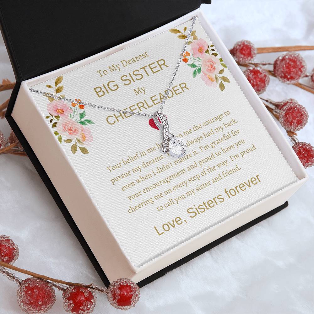For My Beloved Big Sister – Alluring Beauty Necklace Gift | A Gorgeous Keepsake to Cherish Forever