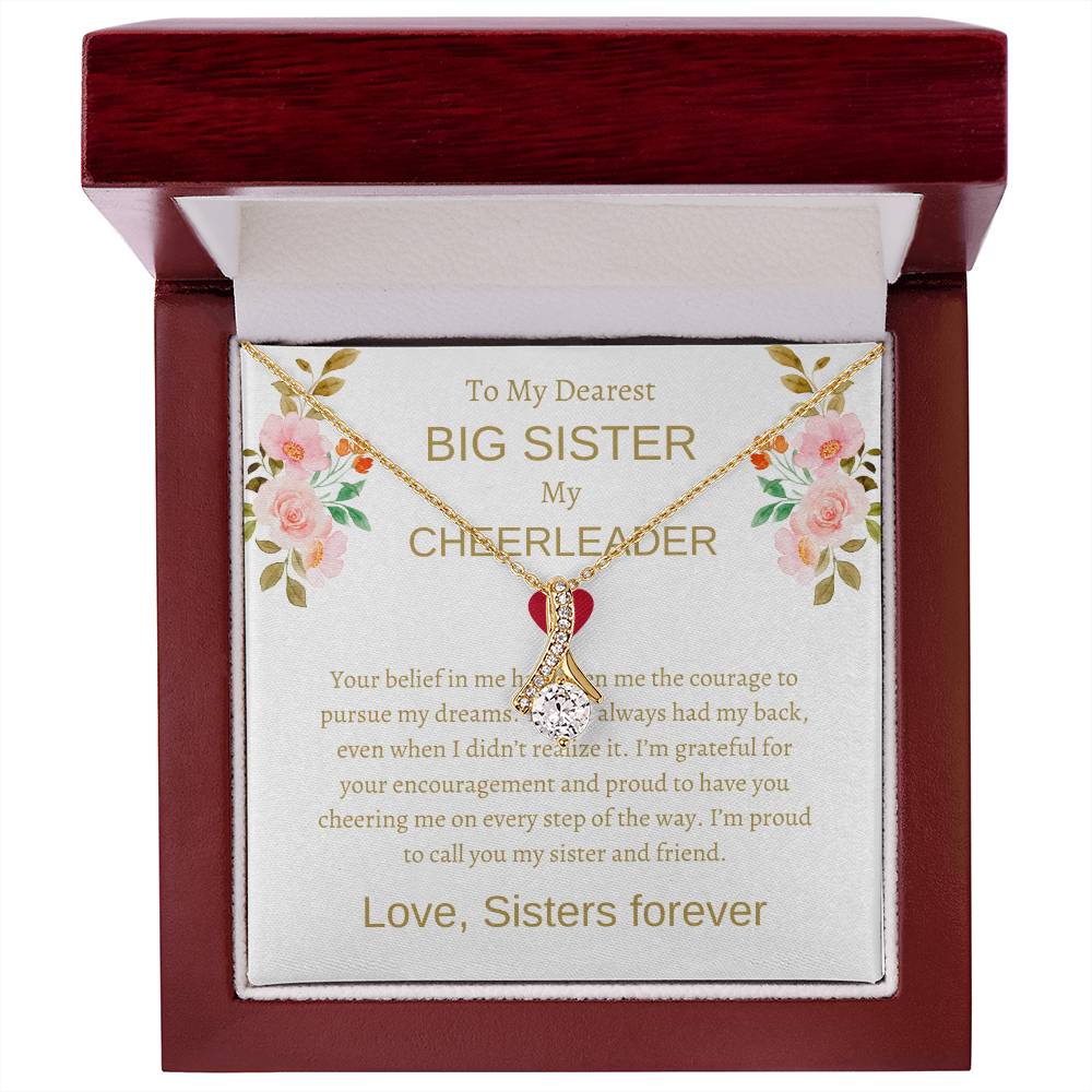 For My Beloved Big Sister – Alluring Beauty Necklace Gift | A Gorgeous Keepsake to Cherish Forever